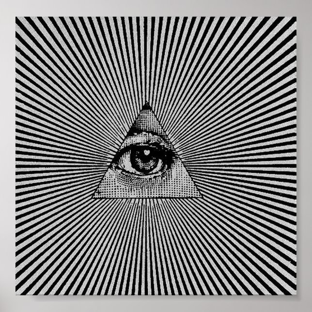 Illuminati All Seye Trance Poster Sleep (Devant)