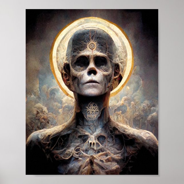 Illumination 2 Imaginaire Sci-Fi Art Poster (Devant)