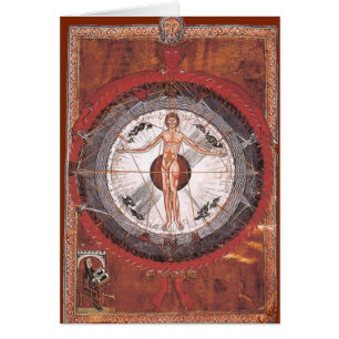 Illumination de saint Hildegard