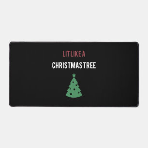 illuminé comme un arbre de noël arbre vert noël