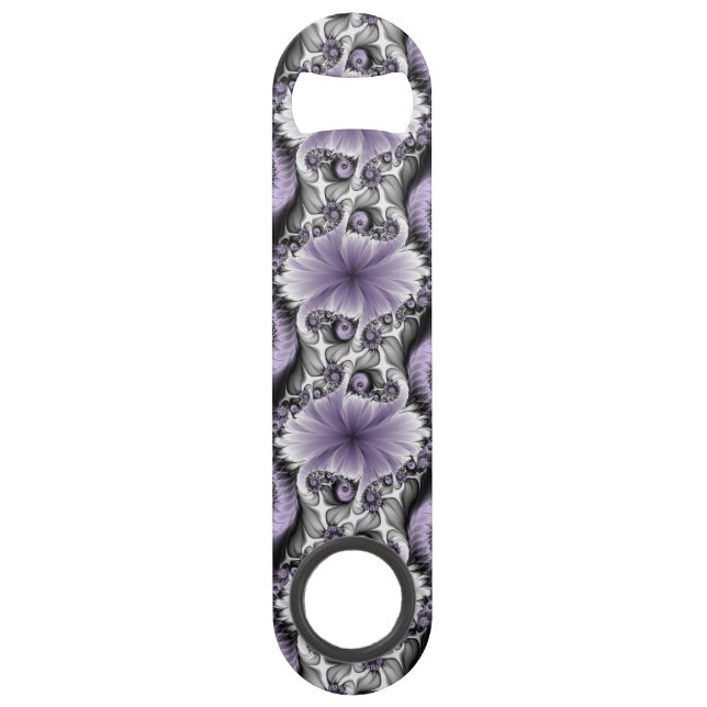 Illusion de lilas Art floral abstrait fractal Fant (Devant)