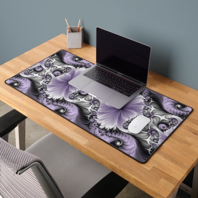 Illusion de lilas Art floral abstrait fractal Fant (Bureau 2)
