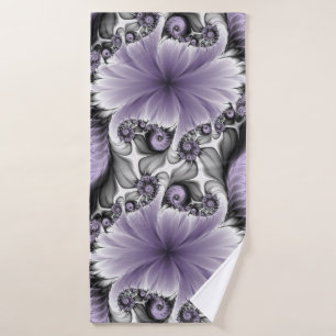 Illusion de lilas Art floral abstrait fractal Fant