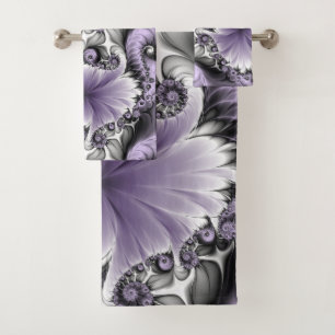 Illusion de lilas Art fractal floral abstrait Fant