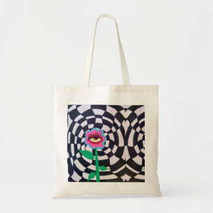 Illusion de l'oeil de fleur, Sac fourre-tout de tr