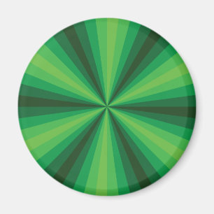 Illusion optique - aimant vert