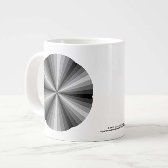 Illusion optique Black Specialty Mug (Devant gauche)