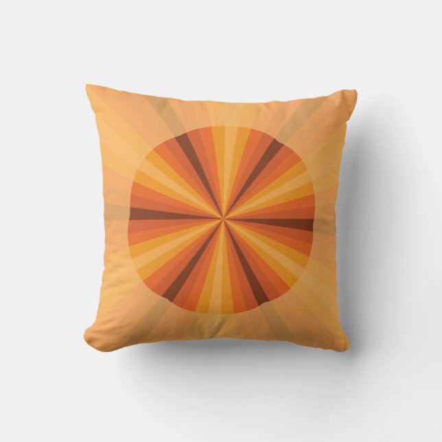 Illusion optique Coussin orange (Recto)