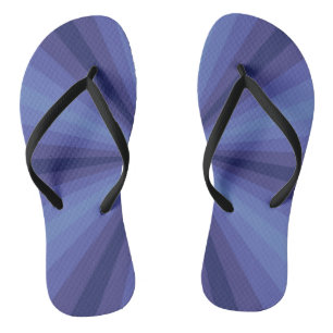 Illusion optique Flops à tongs bleus
