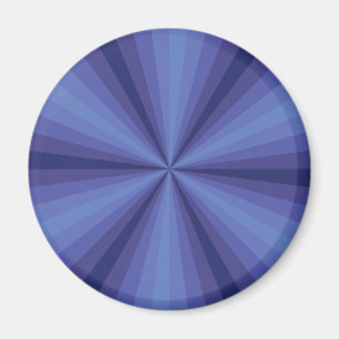 Illusion optique Magnet bleu