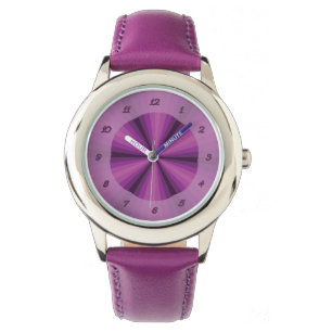 Illusion Optique Montre Violet