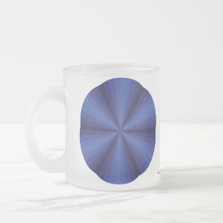 Illusion optique Mug bleu