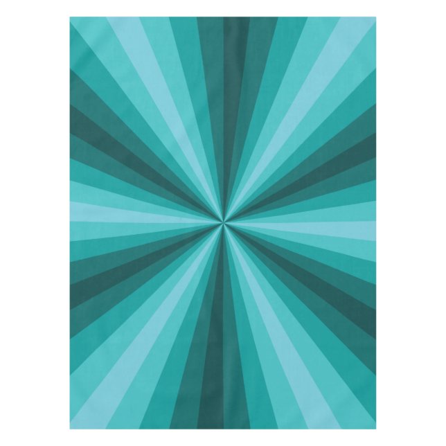 Illusion optique Nappe Aqua (Devant)