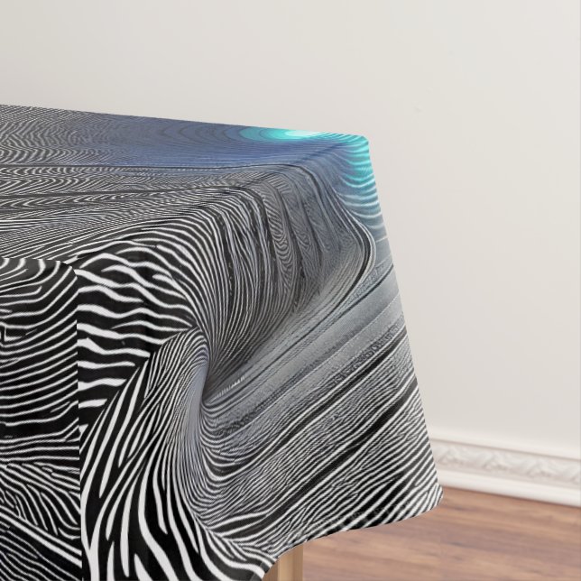Illusion optique Zebra, Nappe (In Situ)