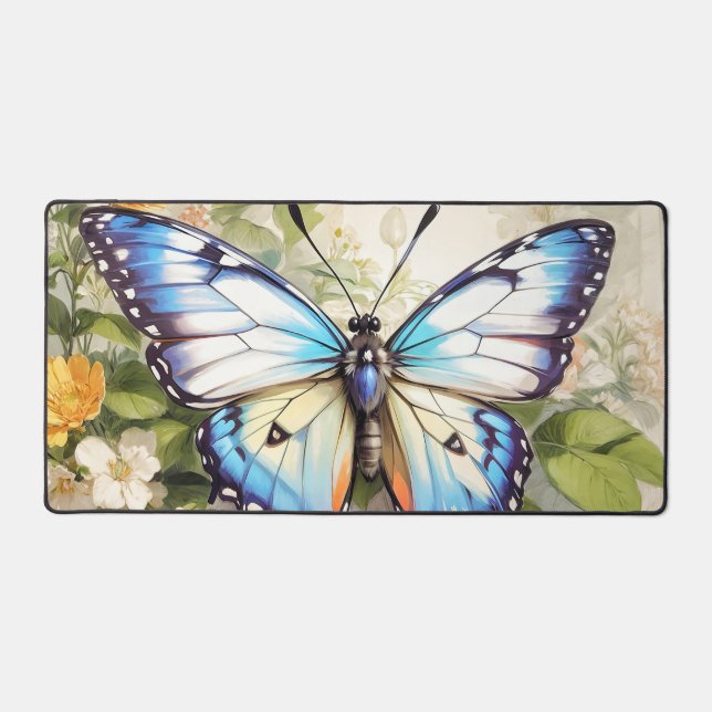 Illustration adorable du papillon Vintage (Recto)