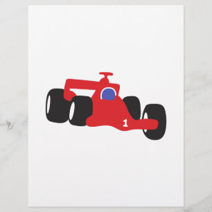Illustration Auto Racing imprimée sur les t-shirts