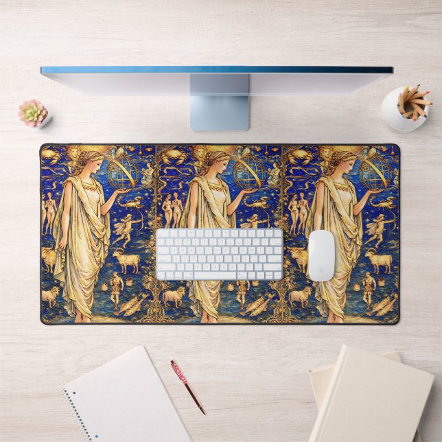 Illustration céleste de la déesse du zodiaque Art  (Bureau 1)