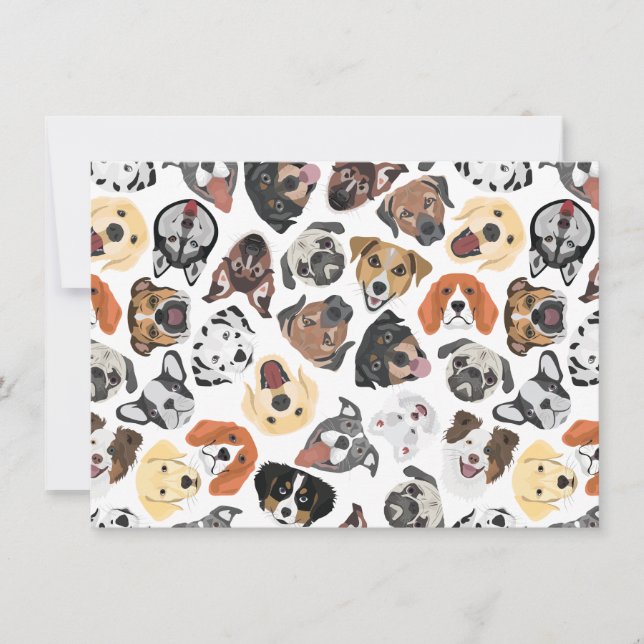 Illustration Chiens domestiques doux Motif (Devant)