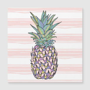 Illustration colorée d'ananas vintage.