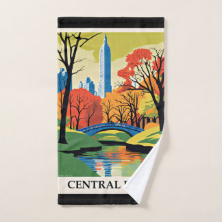 Illustration colorée de Central Park