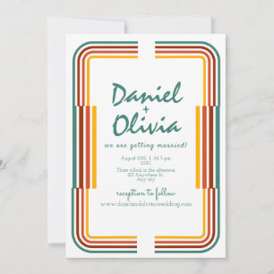 Illustration couleur verte Photo Invitation de mer