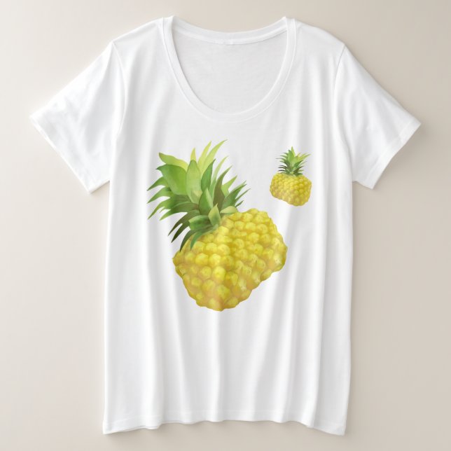 Illustration d'ananas (Design devant)