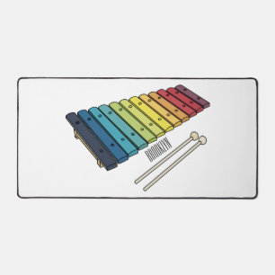 Illustration de bande dessinée en Xylophone
