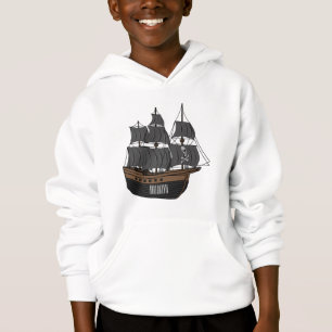 Illustration de bateau pirate