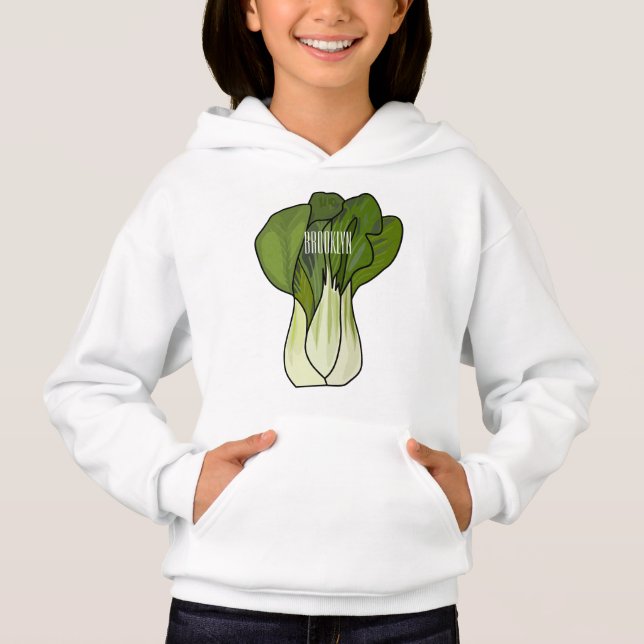 Illustration de Bok choy (Devant)