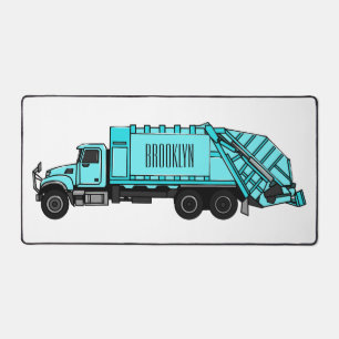 Illustration de camion à ordures