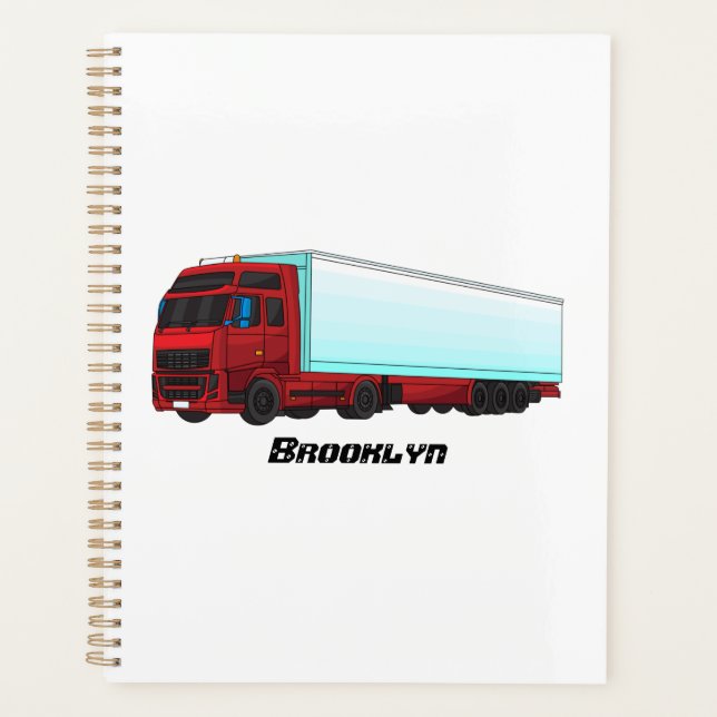 Illustration de camion roumain (Devant)