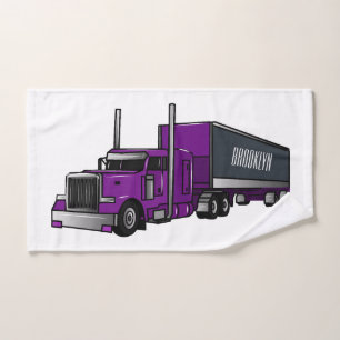 Illustration de camion semi-remorque