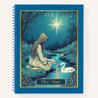 Illustration de carte de tarot, Journal de l'étoil