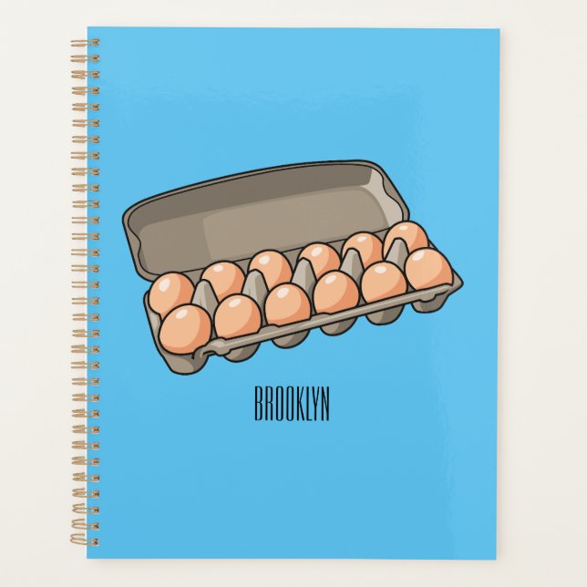 Illustration de carton d'oeufs (Devant)