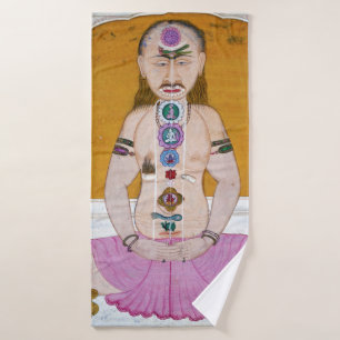 Illustration de Chakra Yoga pour la méditation