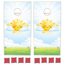 Illustration de chambre bébé ciel calme soleil dou