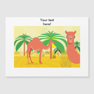 Illustration de chameaux