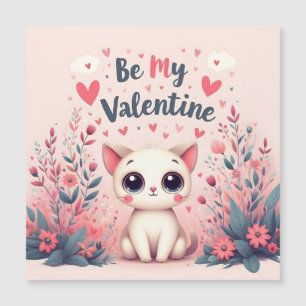 Illustration de chat mignon pour la Saint-Valentin