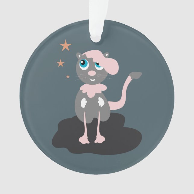 Illustration de chat pour enfants, mignon kitty de (devant)
