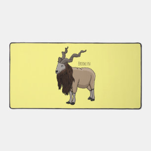 Illustration de chèvre de Markhor