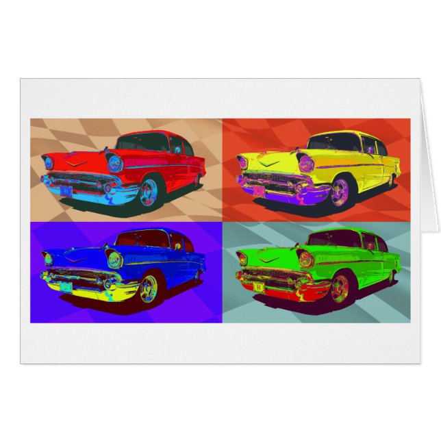 Illustration de Chevy Belair d'art de bruit (Devant horizontal)