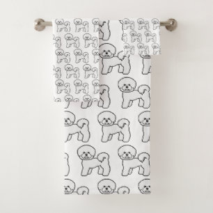 Illustration de chien de dessin animé mignon Bicho