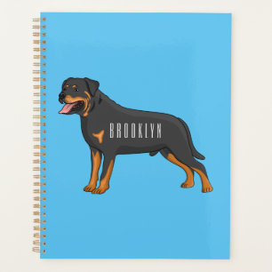 Illustration de chien Rottweiler