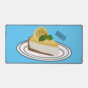 Illustration de citron cheesecake