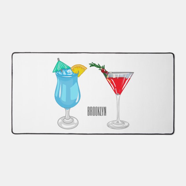 Illustration de cocktail (Recto)