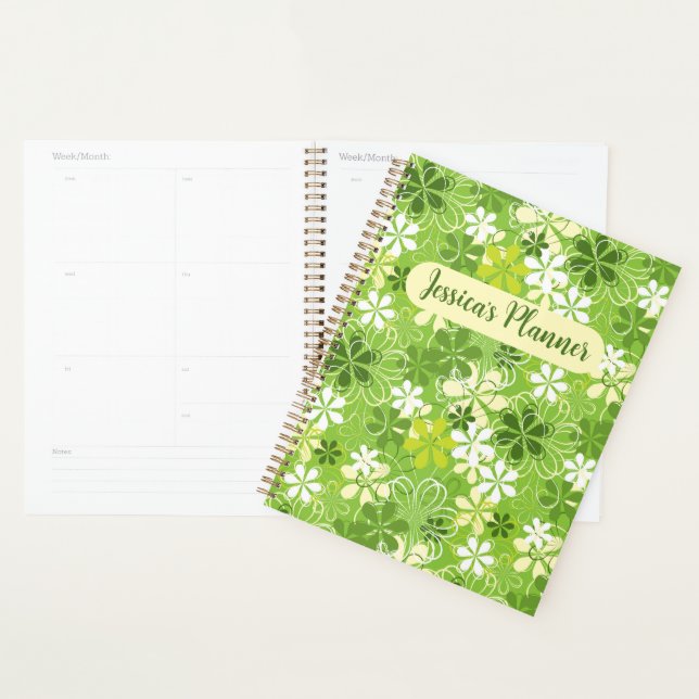 Illustration de couleur mignonne Daisy motif flora (Devant avec enveloppe)