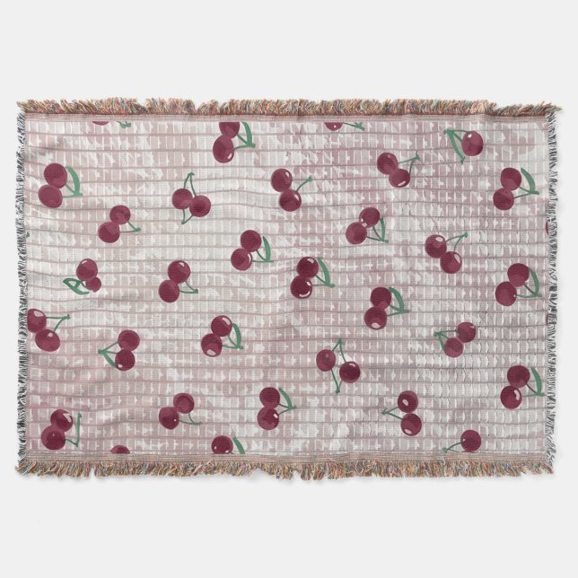 Illustration de couverture au crochet de cerise –  (Devant)