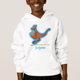 Illustration de dessin animé Cute kangaroo et koal