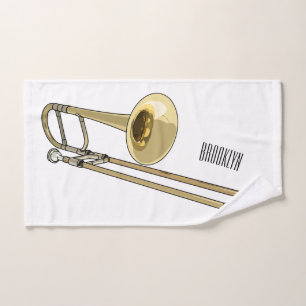 Illustration de dessin animé de Trombone