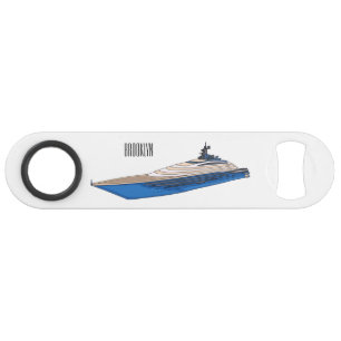 Illustration de dessin animé de yacht